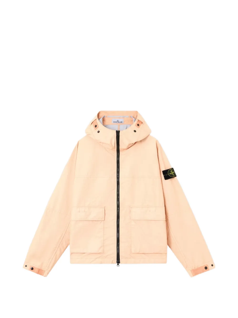 Stone Island hooded jacket - Nude