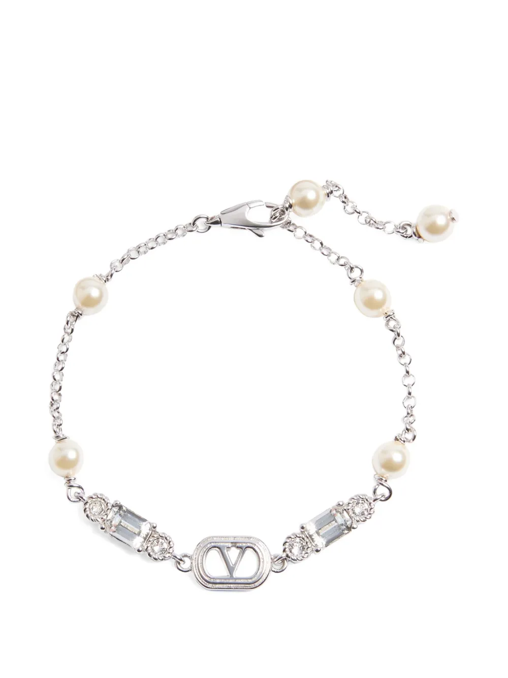 Valentino Garavani Ovalette bracelet - Argento