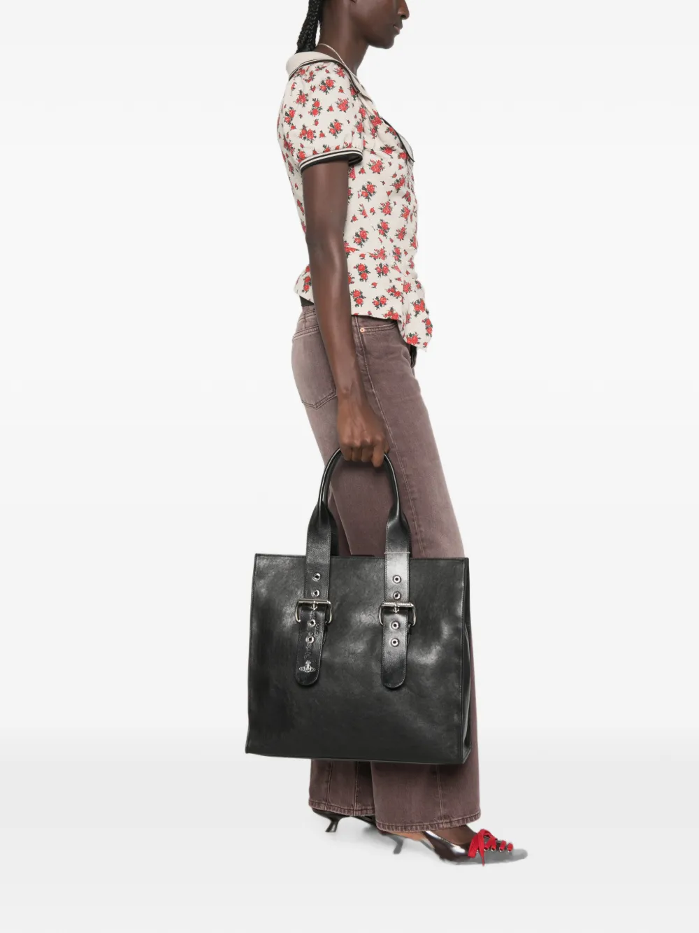 Vivienne Westwood Alex shopper Zwart