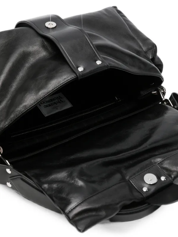 Vivienne Westwood Hazel Treasure XL Shoulder Bag | Black | FARFETCH