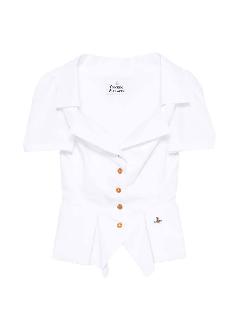 Vivienne Westwood Monday peplum shirt - White