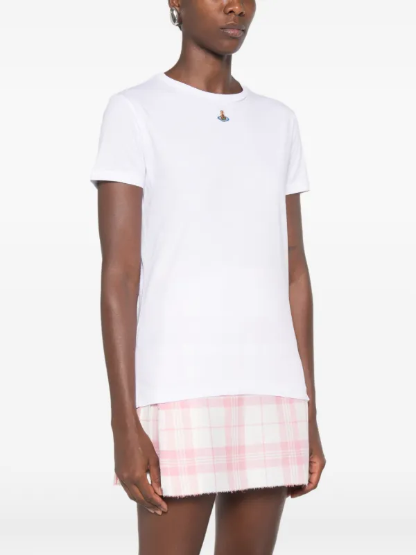Vivienne Westwood Orb Peru´ White T-shirt | White | FARFETCH