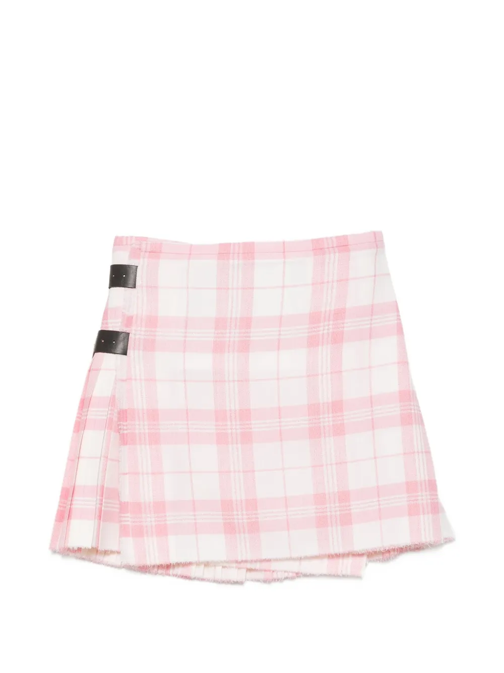 Vivienne Westwood Minigonna a quadri - Bianco