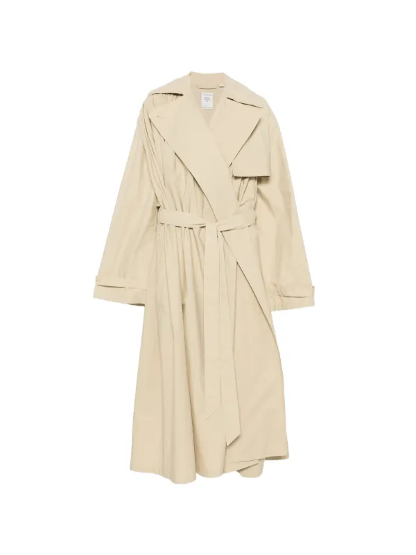 Calvin Klein Collection Mireille Trench Coat in Neutrals