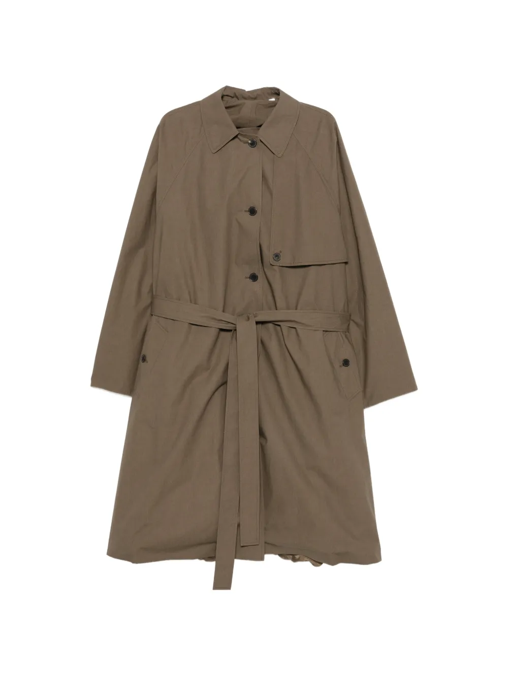 CALVIN KLEIN COLLECTION Trench Zeland con cintura - Marrone