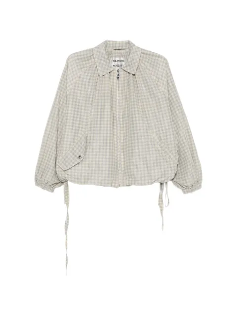 DAMSON MADDER chaqueta bómber Lailah a cuadros gingham