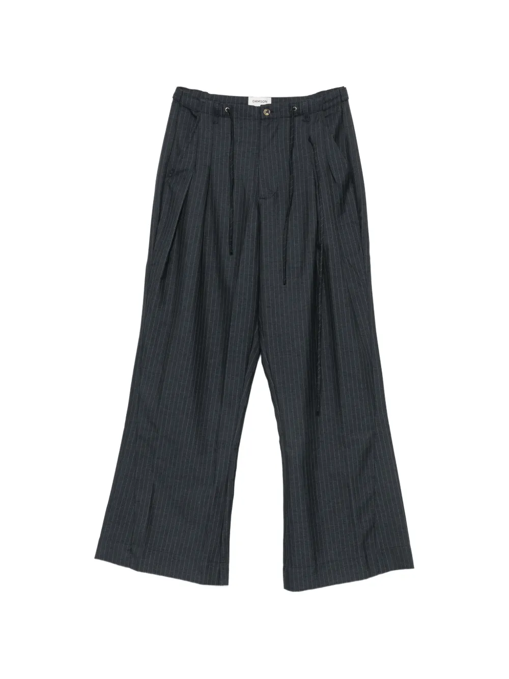 DAMSON MADDER Tatianna pinstripe trousers - Blau