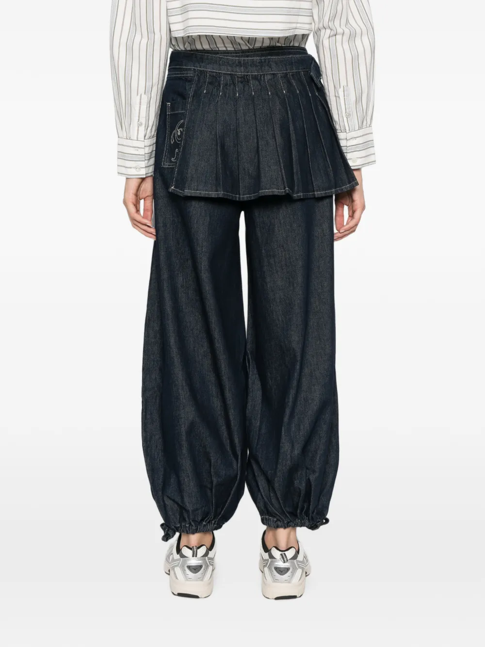 DAMSON MADDER Mavi jeans met ballonpijpen Blauw