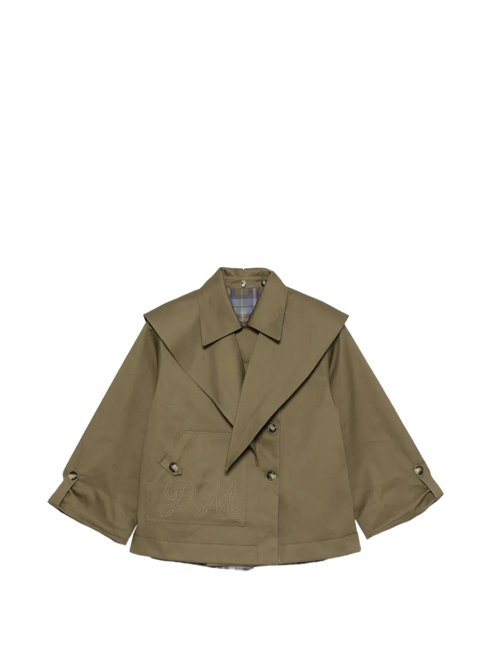 DAMSON MADDER Jerry trench coat - Grün