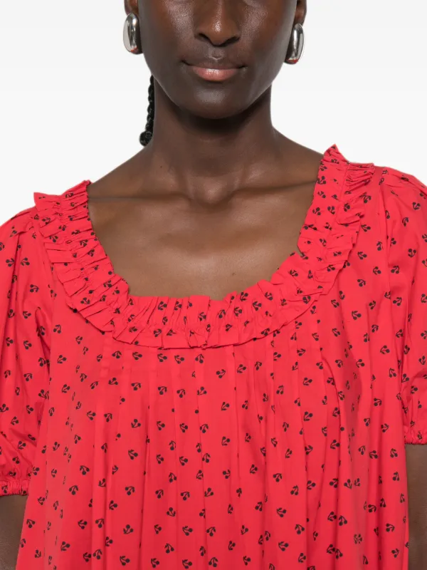 jemima mini dress red cherries Jemima Mini Dress - Red Cherries