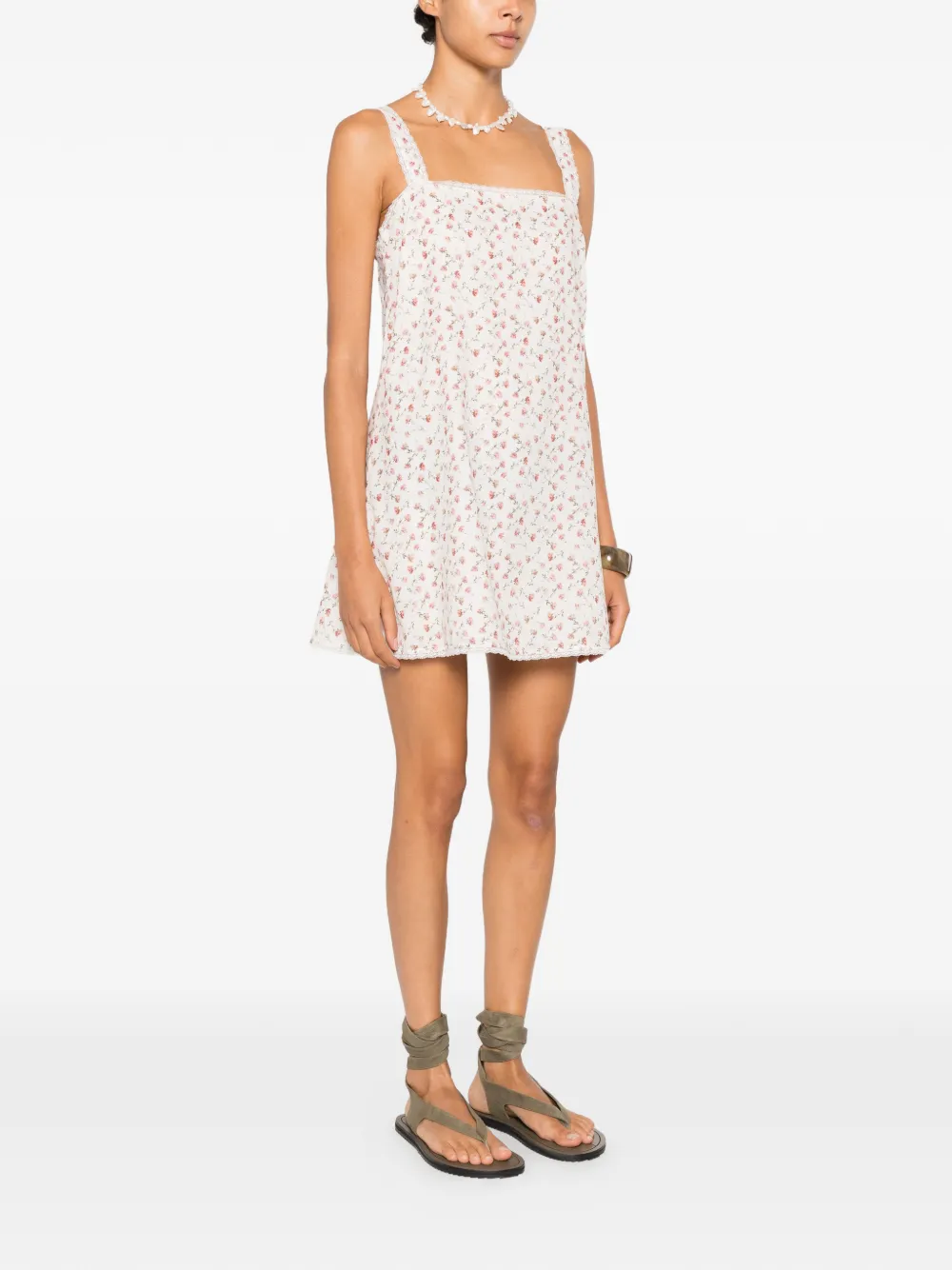 Posse Mini-jurk Beige