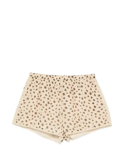 Posse Priscilla cheetah-print shorts