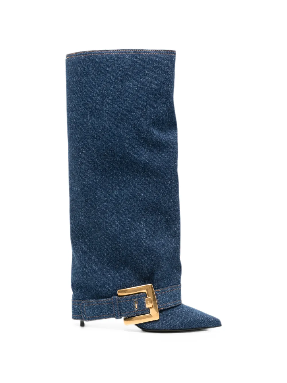 Balmain Anthem buckled boots - Blau