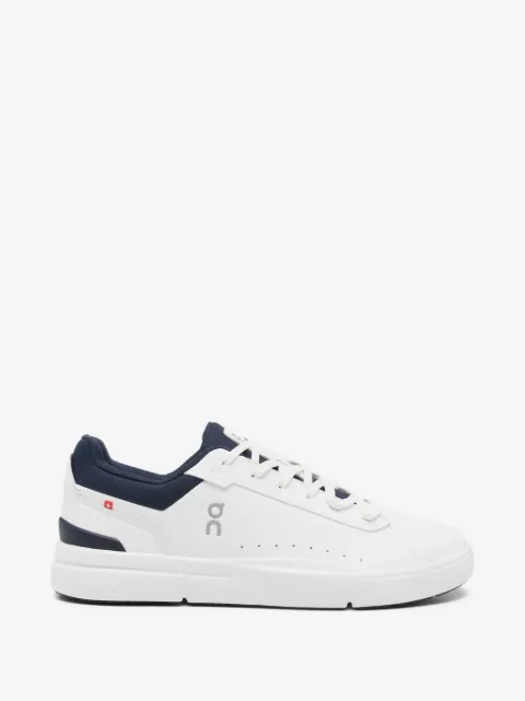 On lace-up sneakers