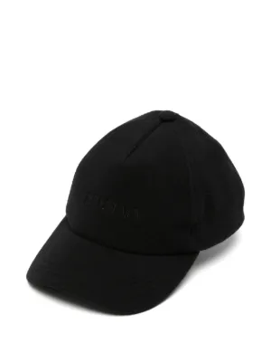 VETEMENTS ロゴ ベースボールキャップ VETEMENTS ベースボール キャップ | ブラック | FARFETCH JP