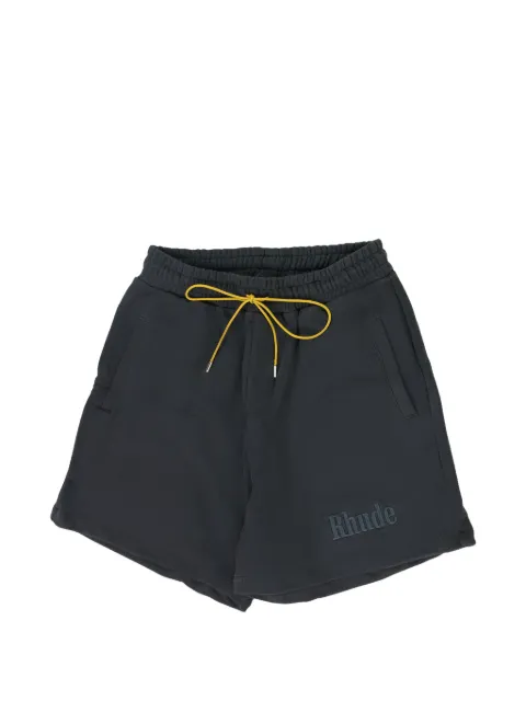RHUDE logo shorts