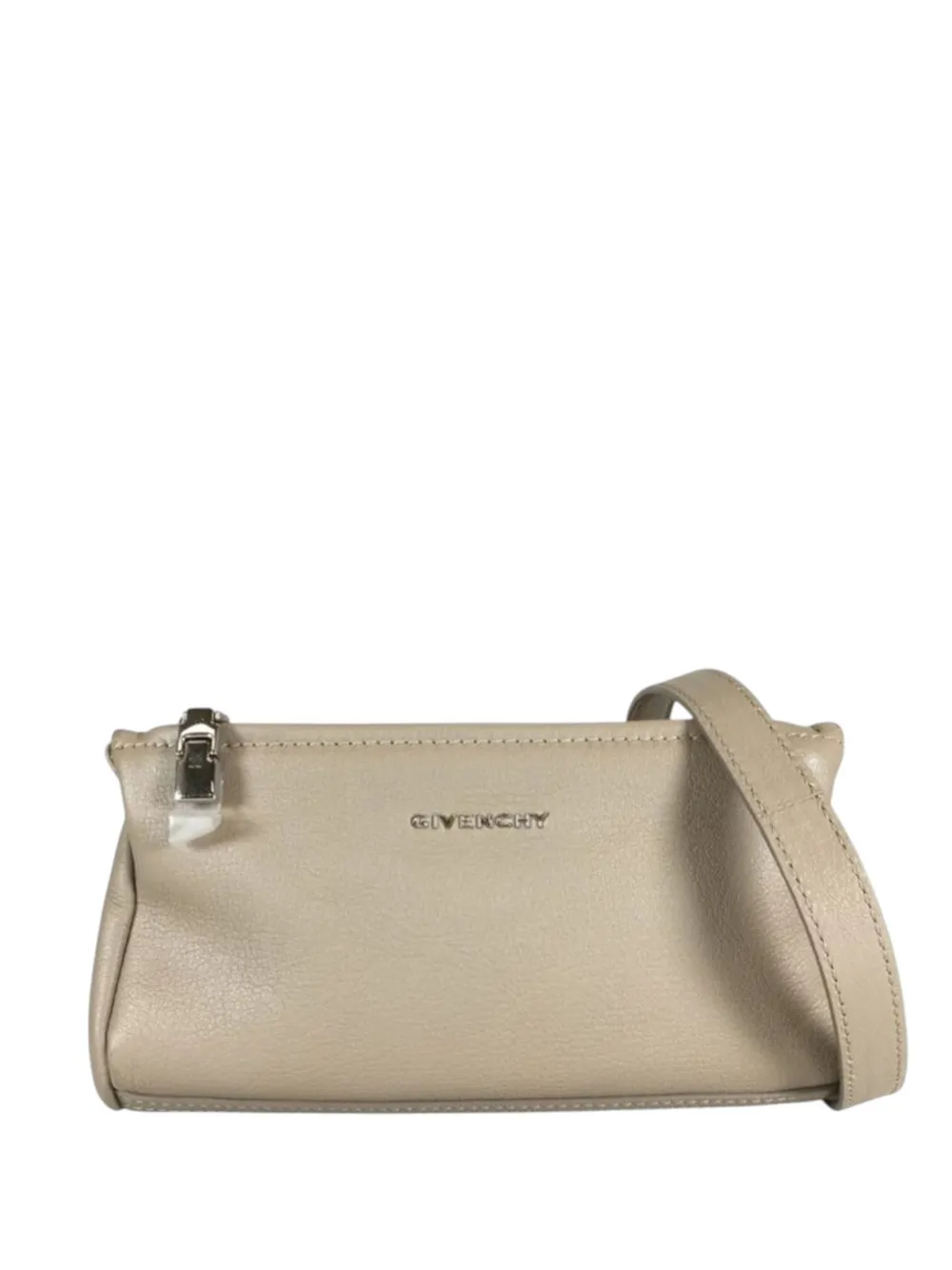 Givenchy Pre-Owned 2021 Mini Goatskin Pandora Box crossbody bag - Marrone