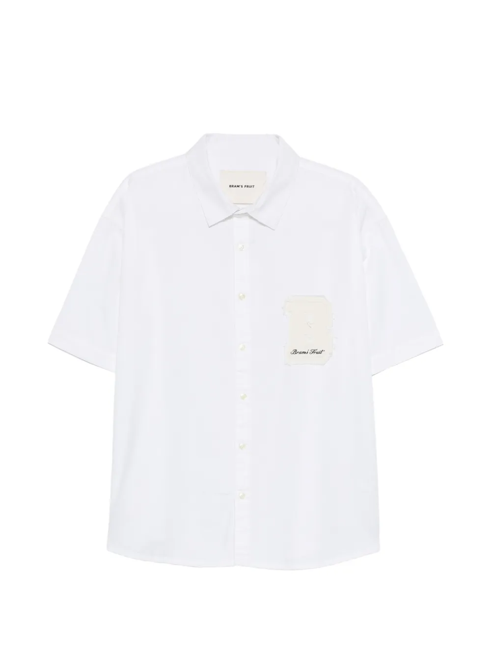 Bram’s Fruit short-sleeve shirt - Bianco