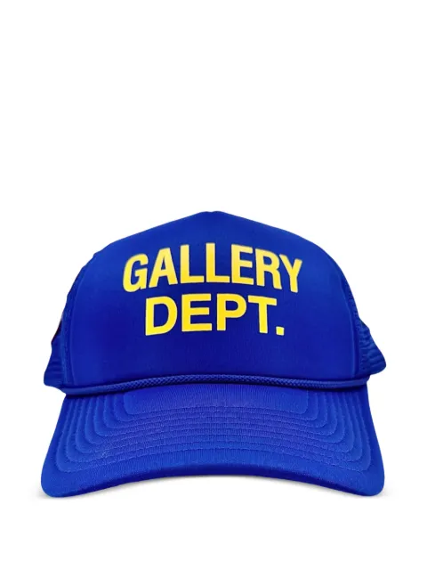 GALLERY DEPT. logo-patch trucker hat