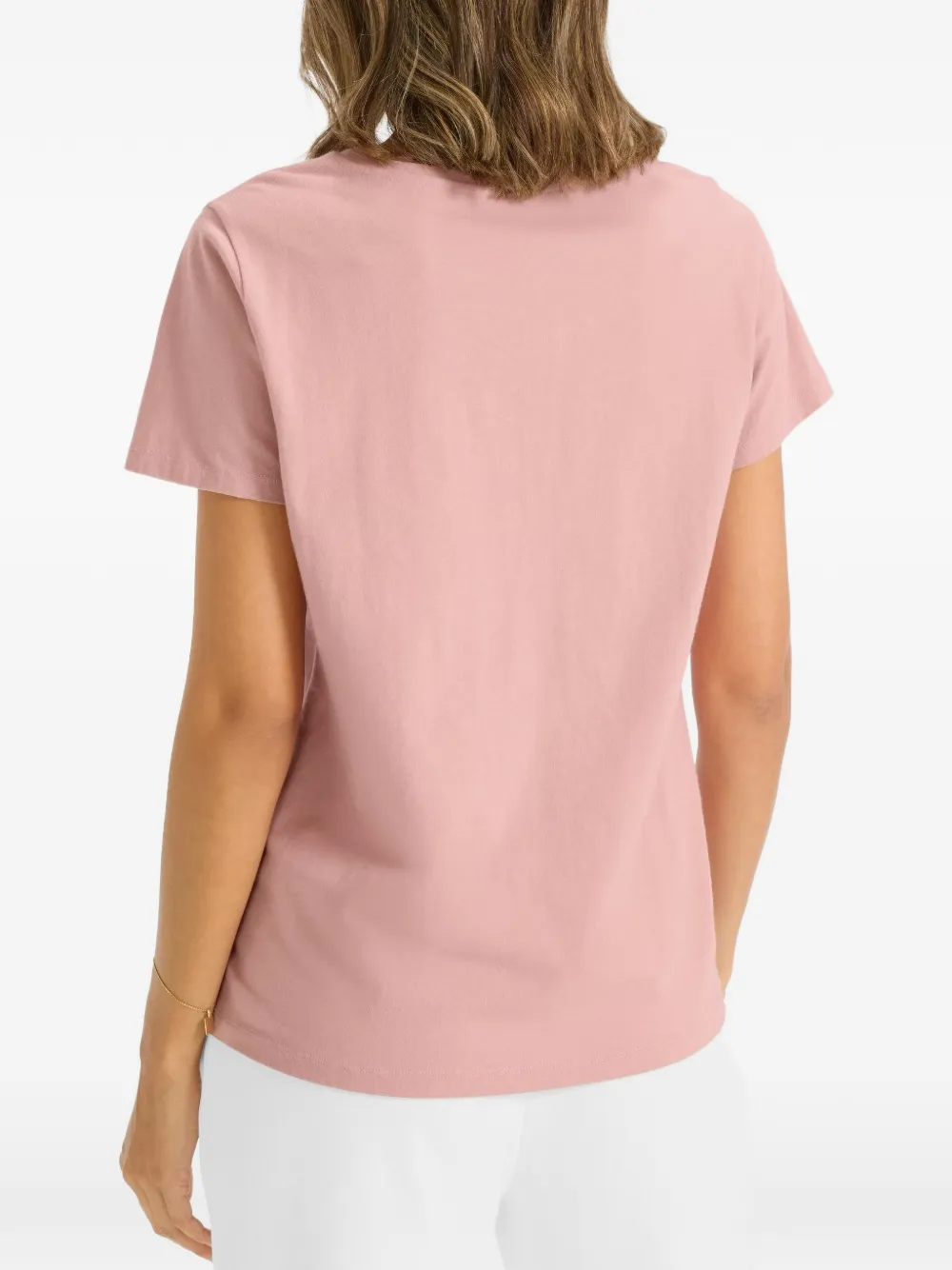 Juvia T-shirt met print Roze