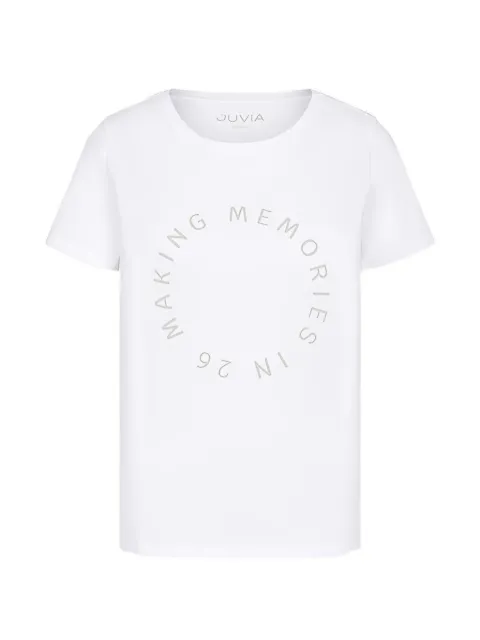 Juvia letter-print T-shirt