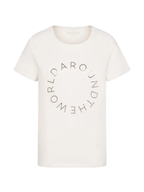 Juvia playera manga corta con cuello redondo