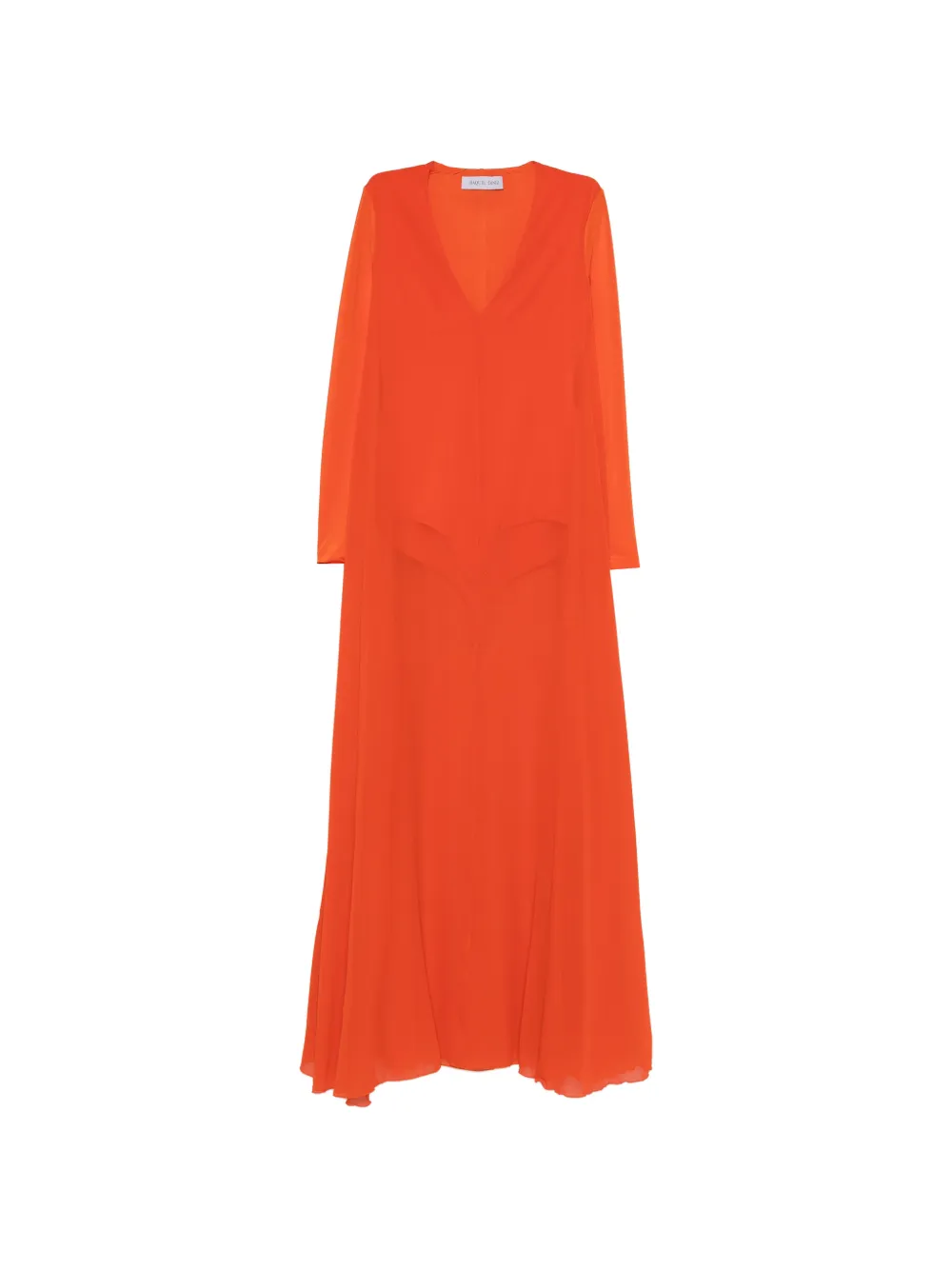 Raquel Diniz V-neck dress - Arancione