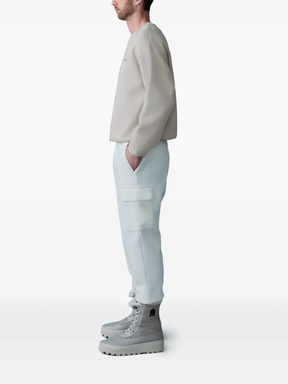  Mackage Marvin-r Cargo-pocket Track Pants - Neutrals 