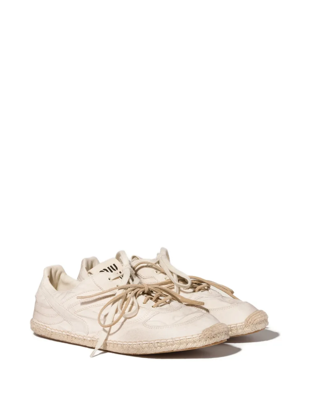Miu Gymnasium sneakers Beige