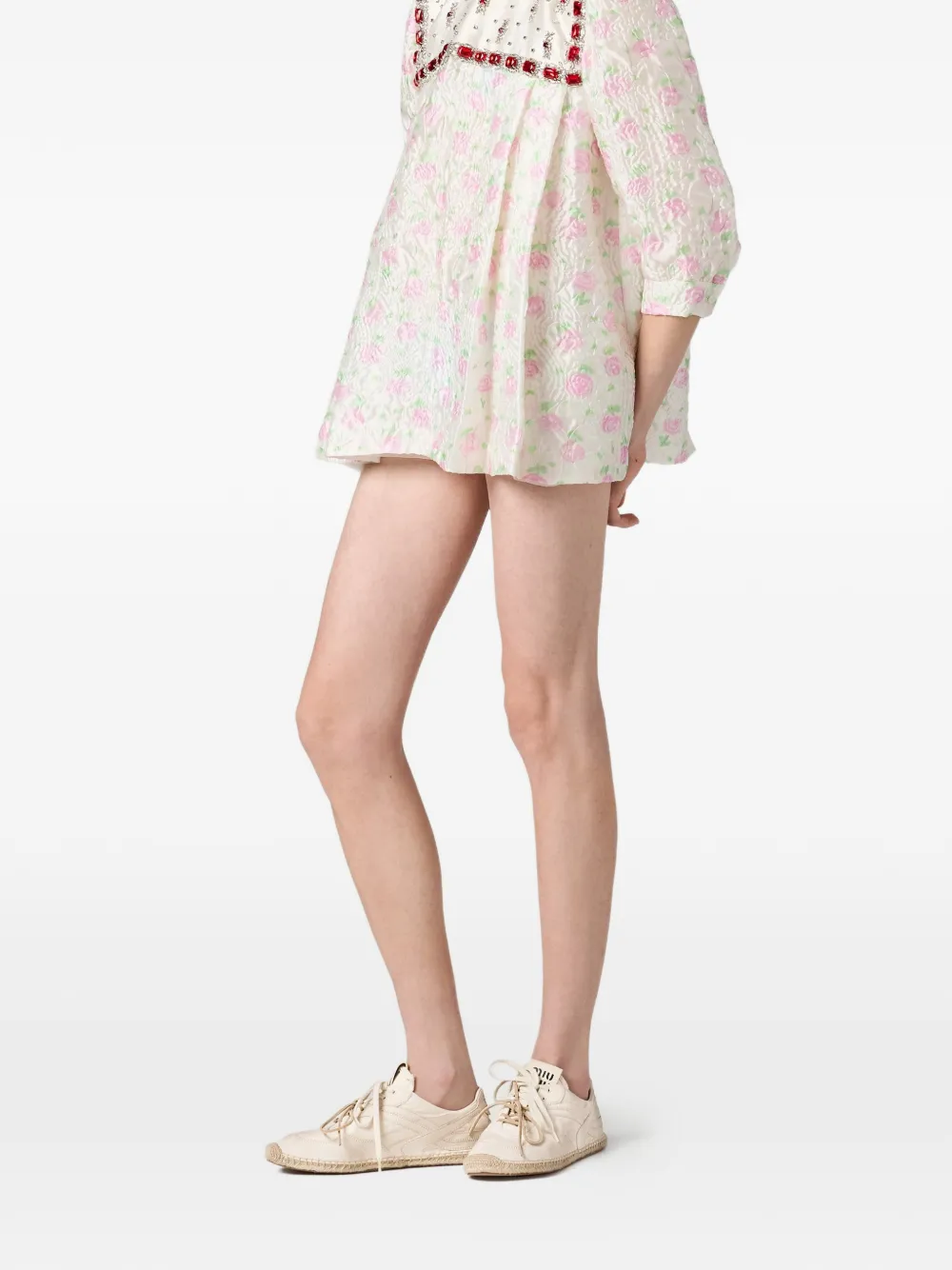 Miu Gymnasium sneakers Beige