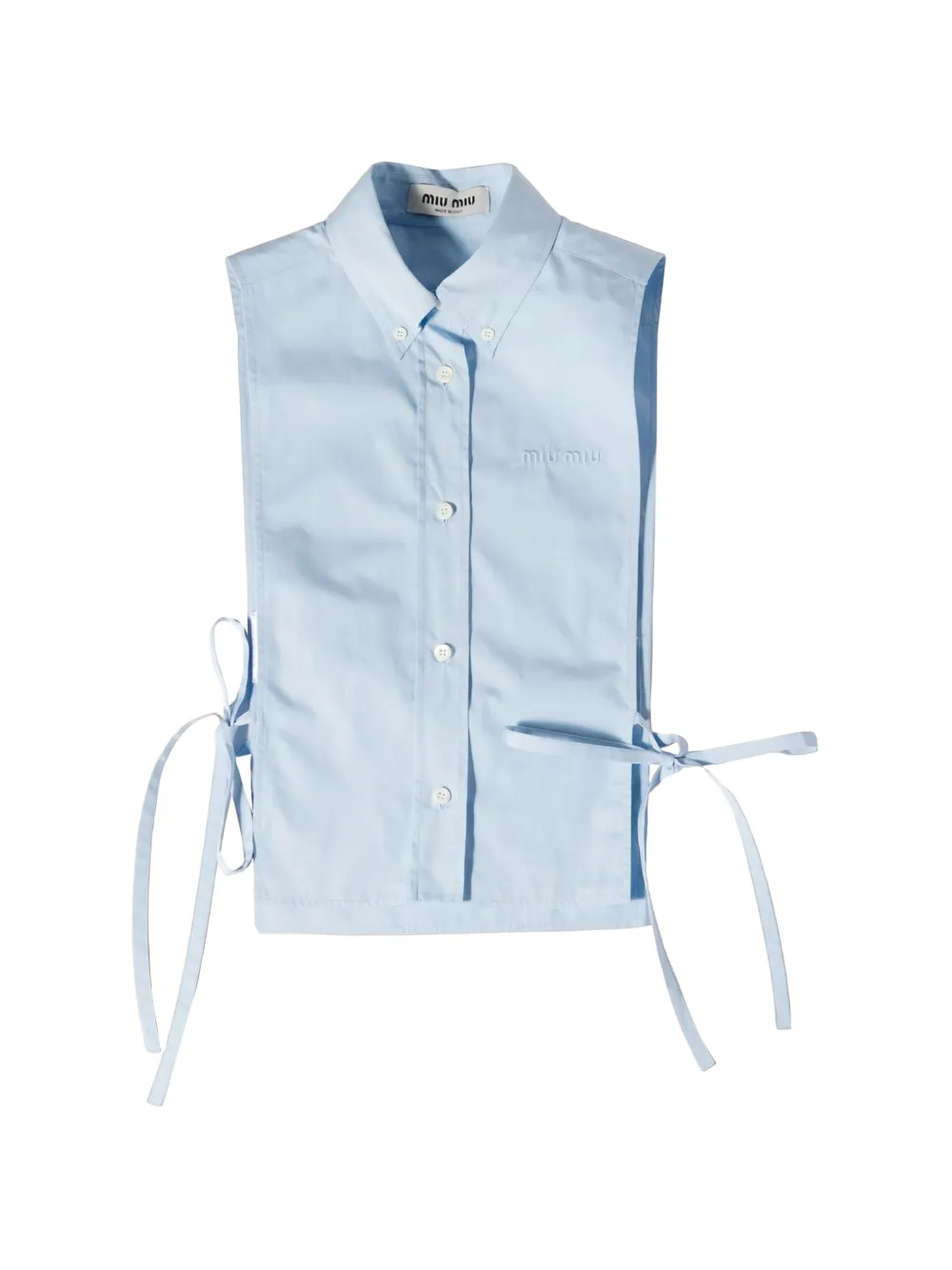 Miu Miu Camicia con ricamo - Blu