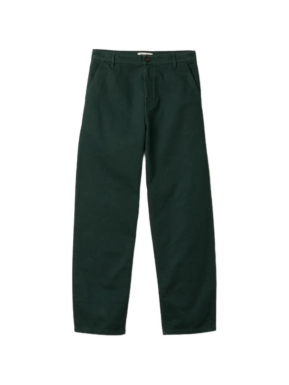 Miu Miu Pantaloni con logo - Verde