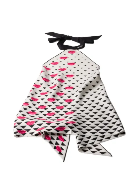 Prada top estampado