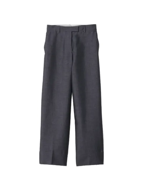 Miu Miu pantalones tapered con cierre oculto