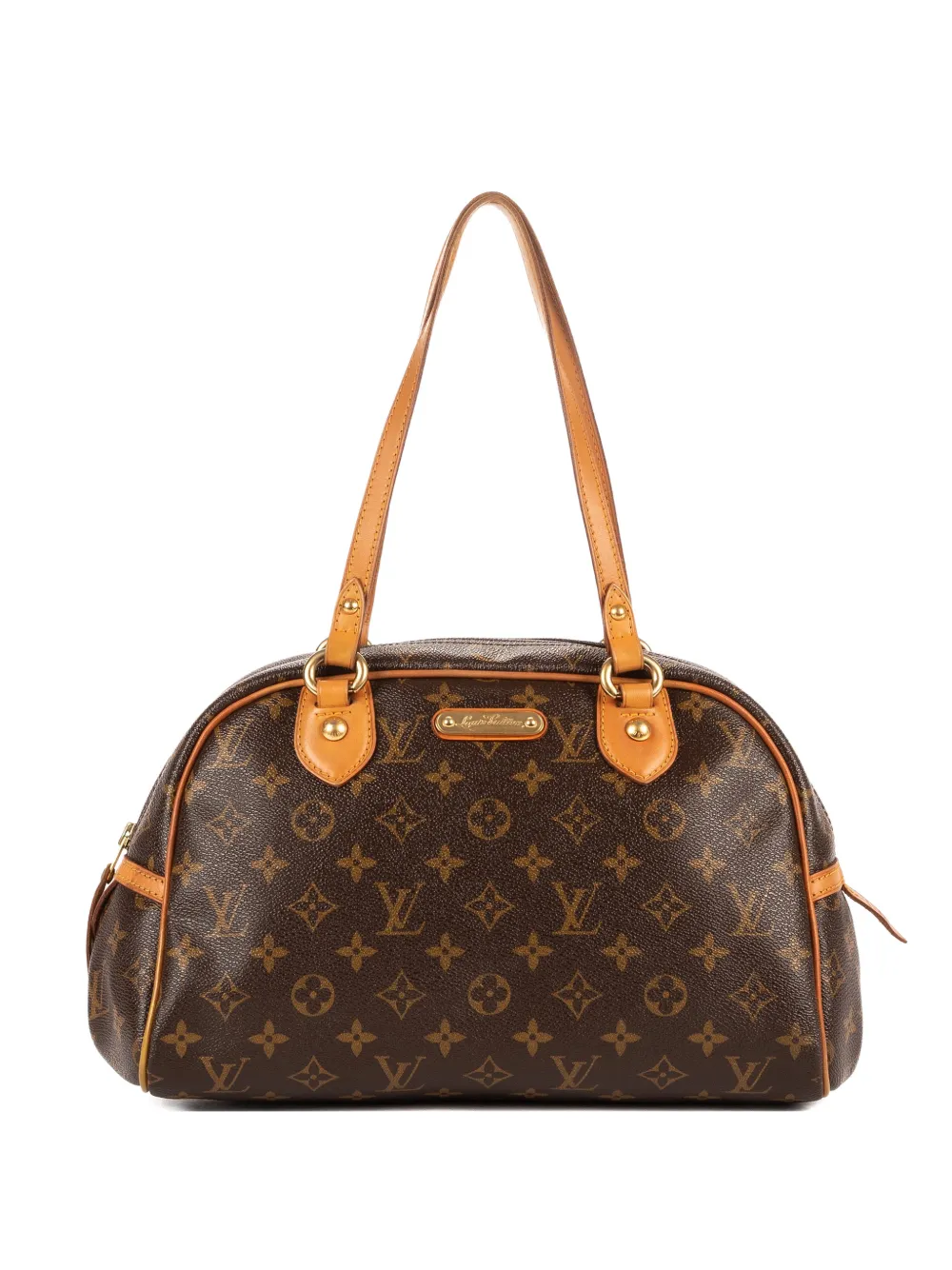 Louis Vuitton Pre-Owned PM Montorgueil monogram-pattern shoulder bag - Marrone