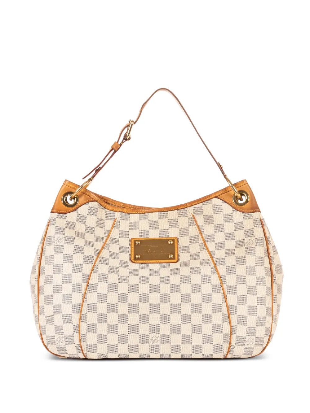 Louis Vuitton Pre-Owned PM Galliera chequered shoulder bag - Toni neutri