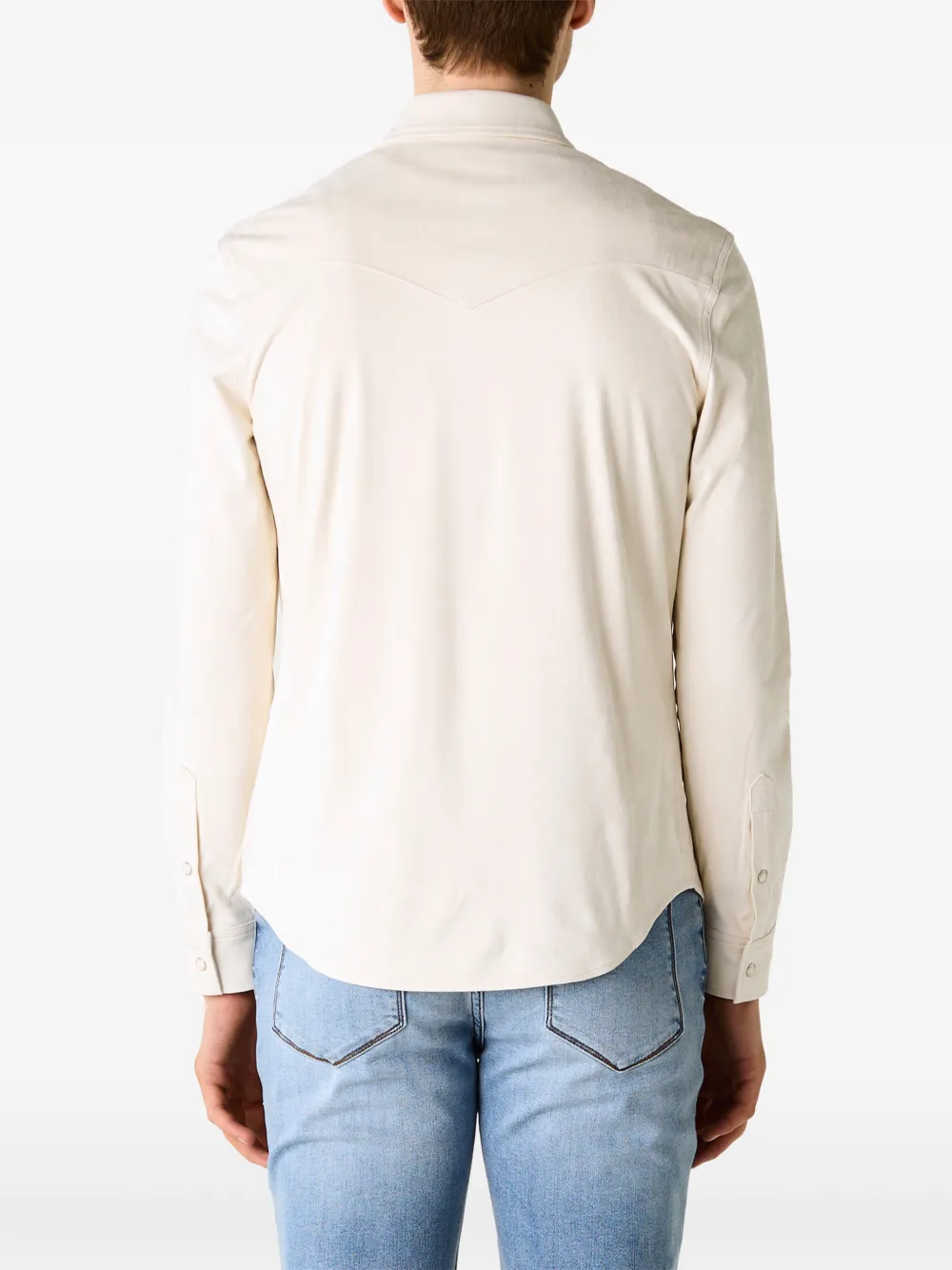  Monfrère Patch-pocket Shirt Jacket - Neutrals 