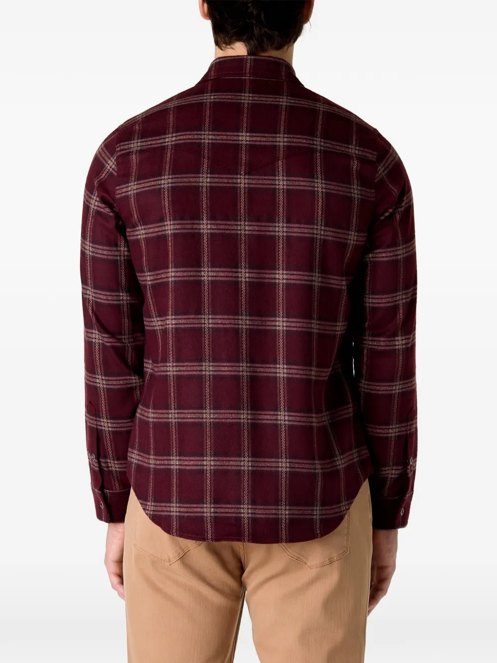  Monfrère Eastwood Checked Shirt - Red 
