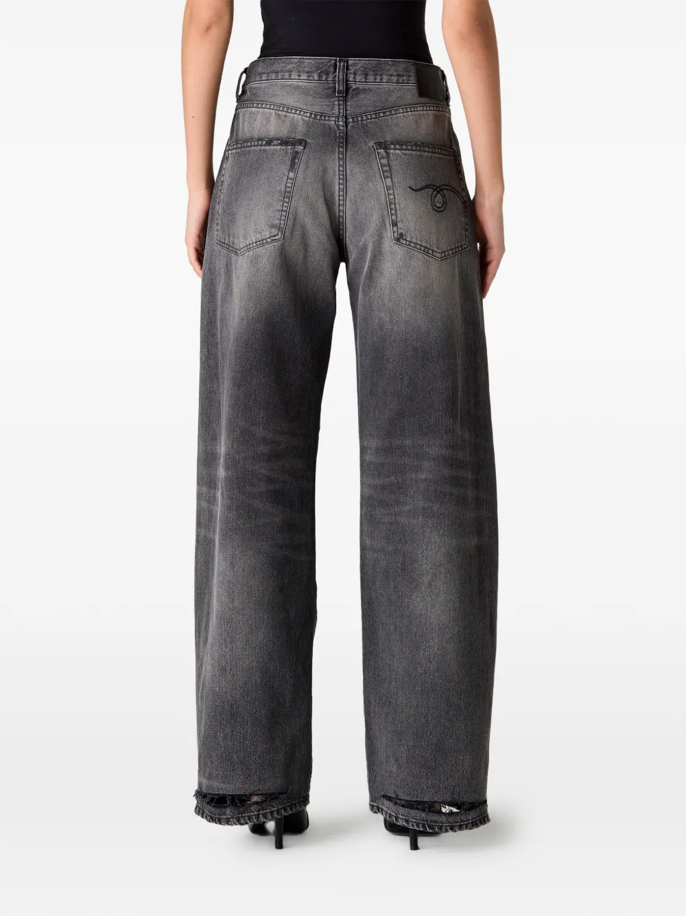  R13 D'arcy Jeans - Grey 