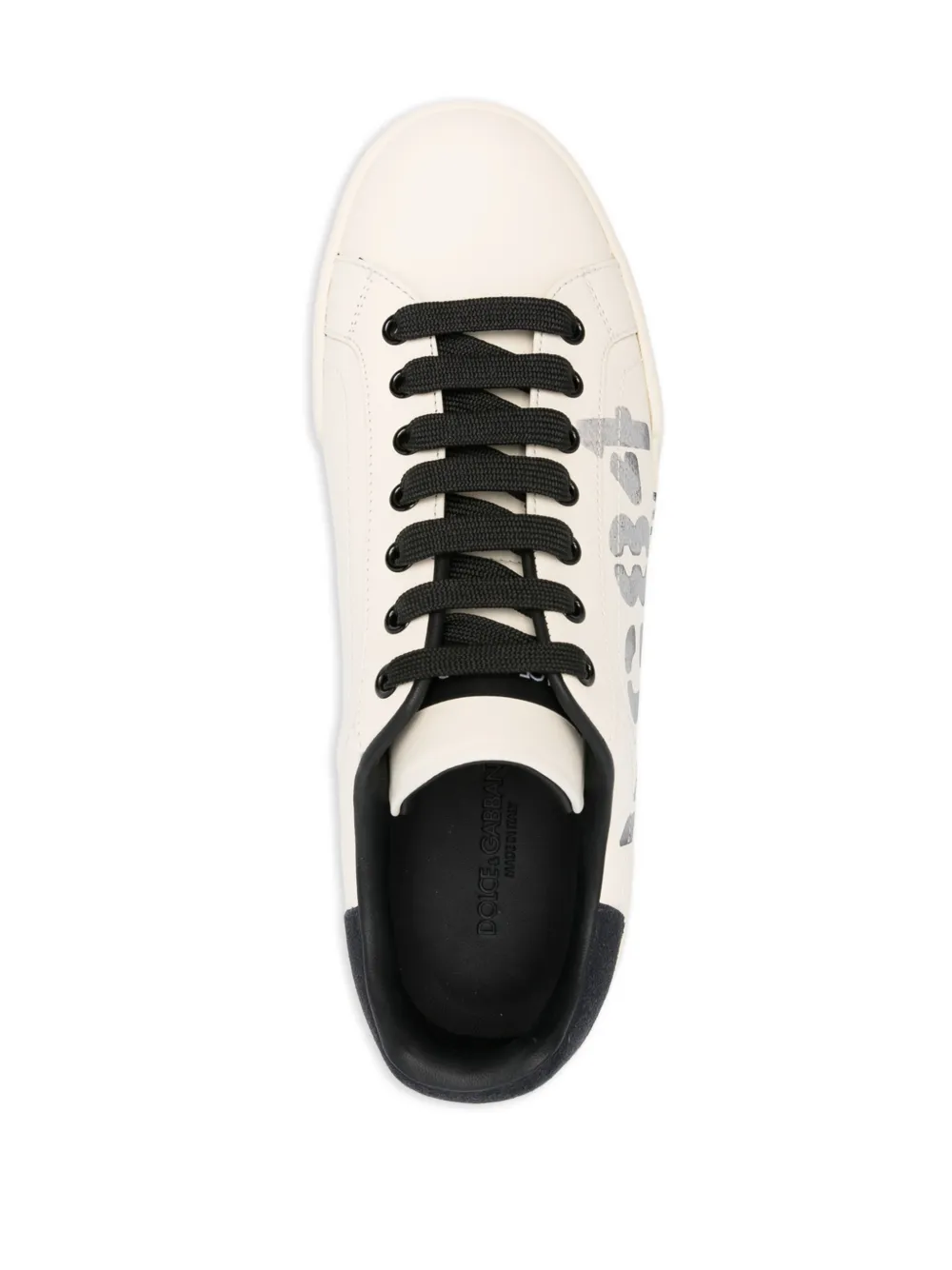 Dolce & Gabbana Leren sneakers Beige