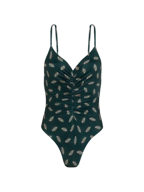 Lenny Niemeyer Maiô gola v com estampa de bandana