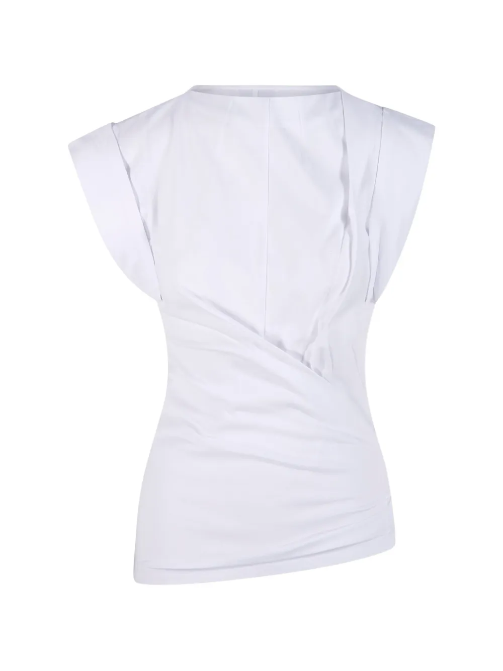 MARANT ÉTOILE Maisan draped top - Bianco