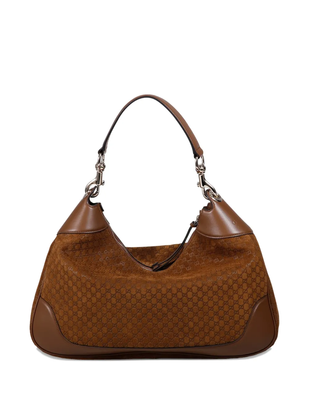 Gucci Medium B schoudertas Bruin