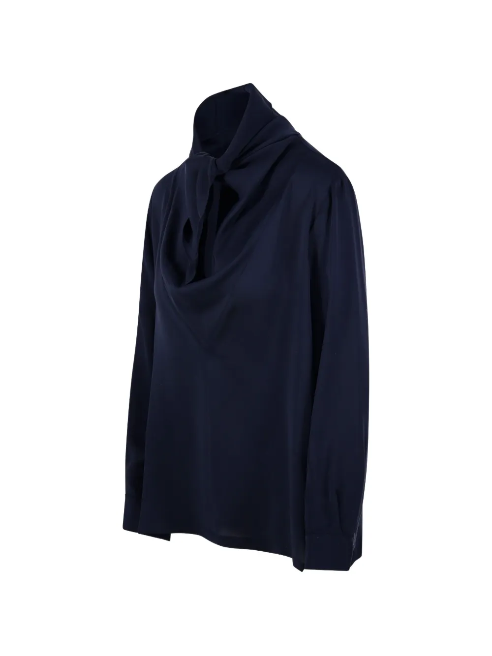  Max Mara Tie-neck Blouse - Blue 