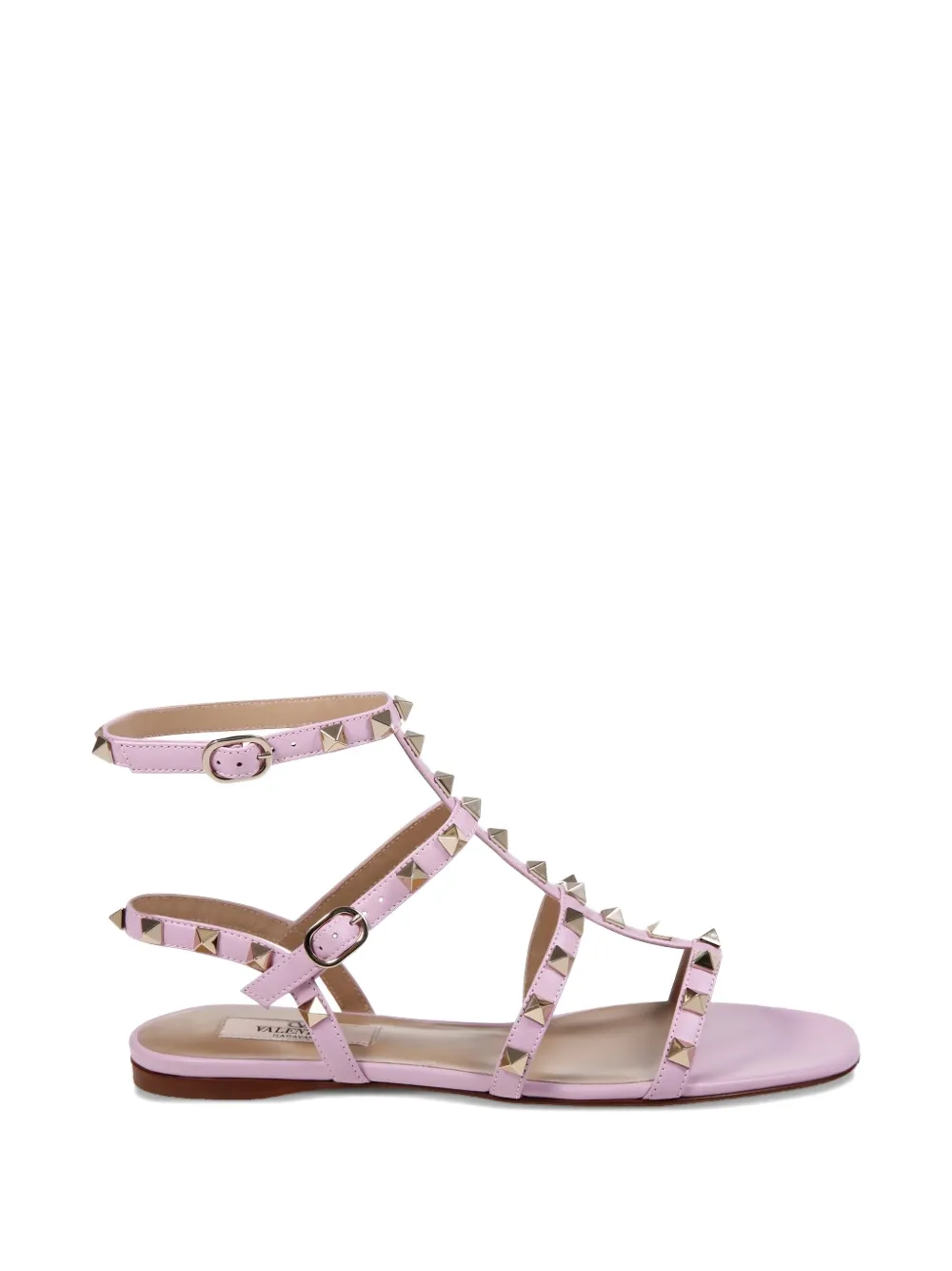 Valentino Garavani Rockstud sandalen Roze