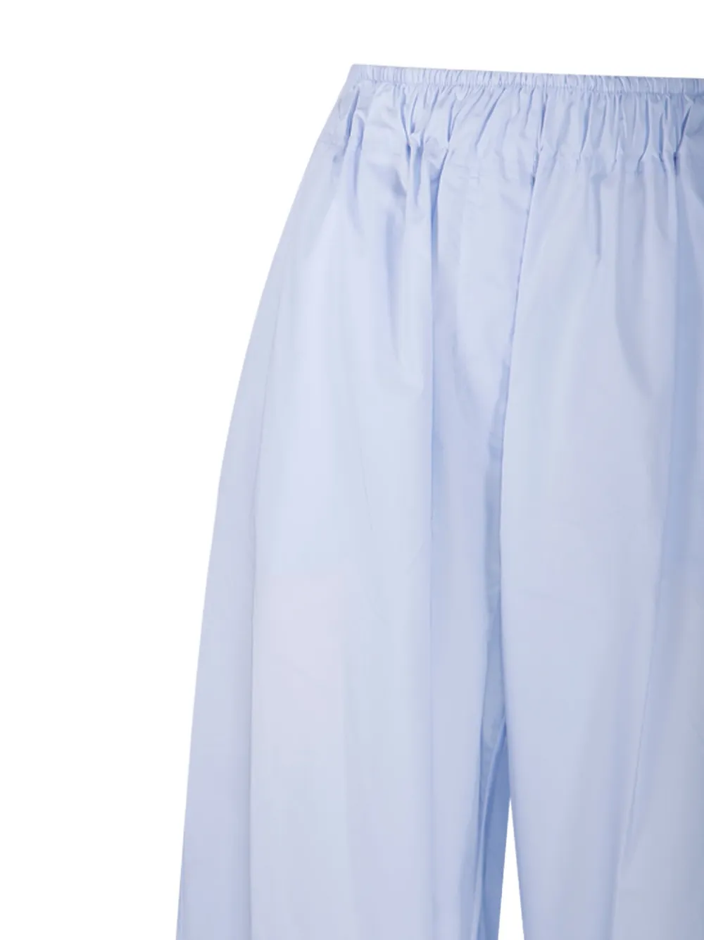 THELATEST Dora broek met elastische taille Blauw