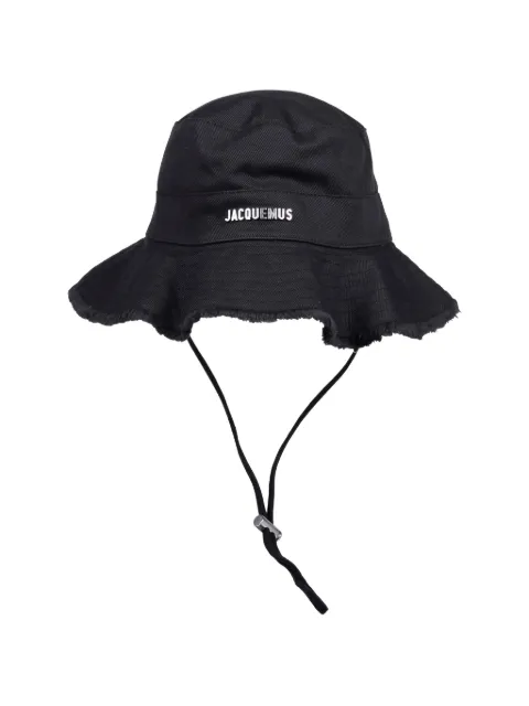 Jacquemus Artichaut frayed trim hat