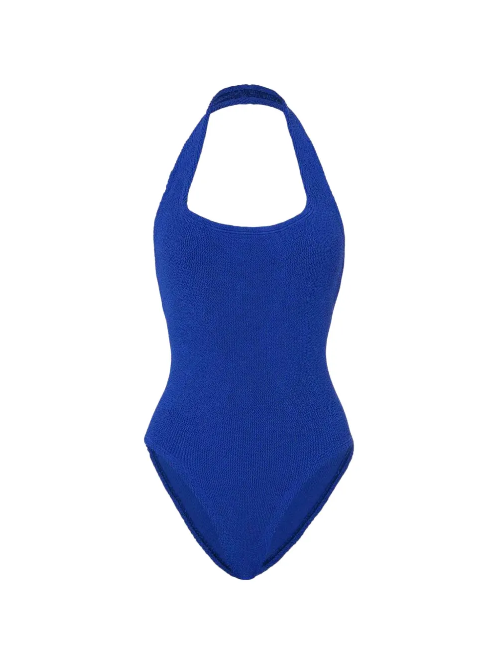 Hunza G Sandy round-neck swimsuit - Blu