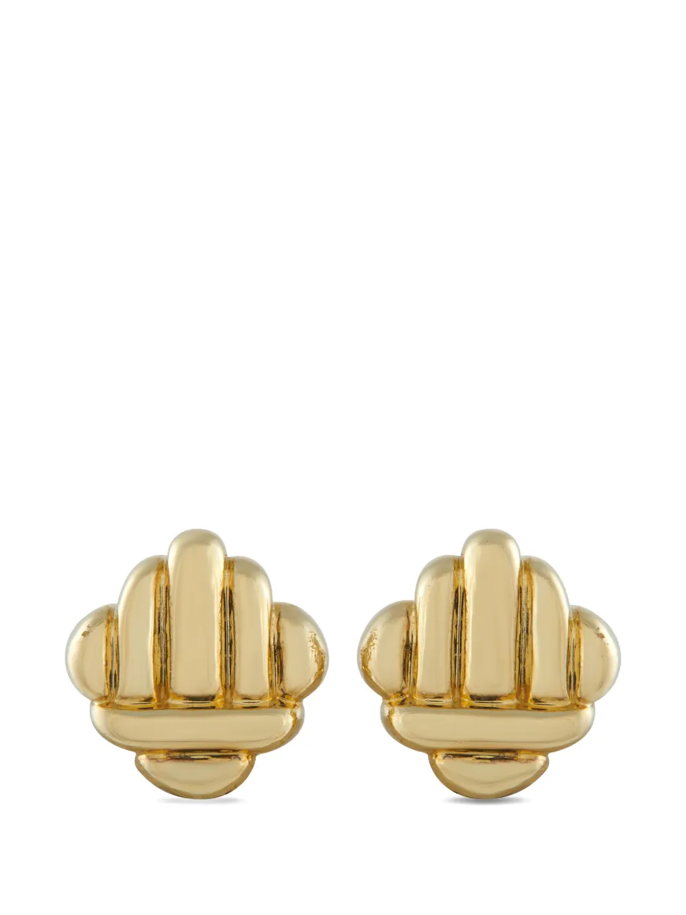 Cartier yellow gold clip-on earrings - Oro