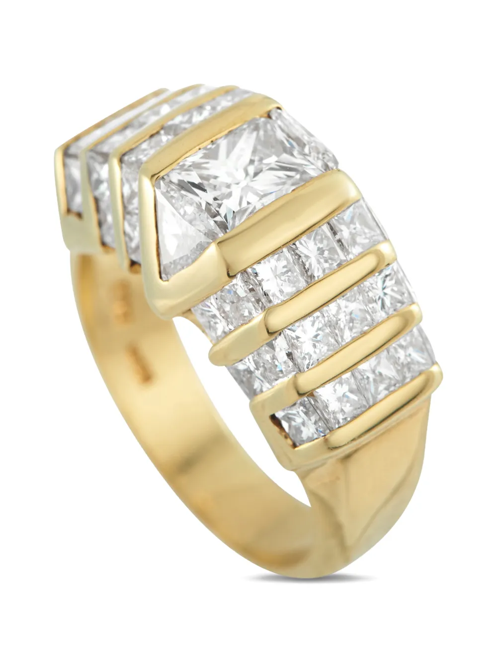 LB Exclusive diamond yellow gold ring - Oro